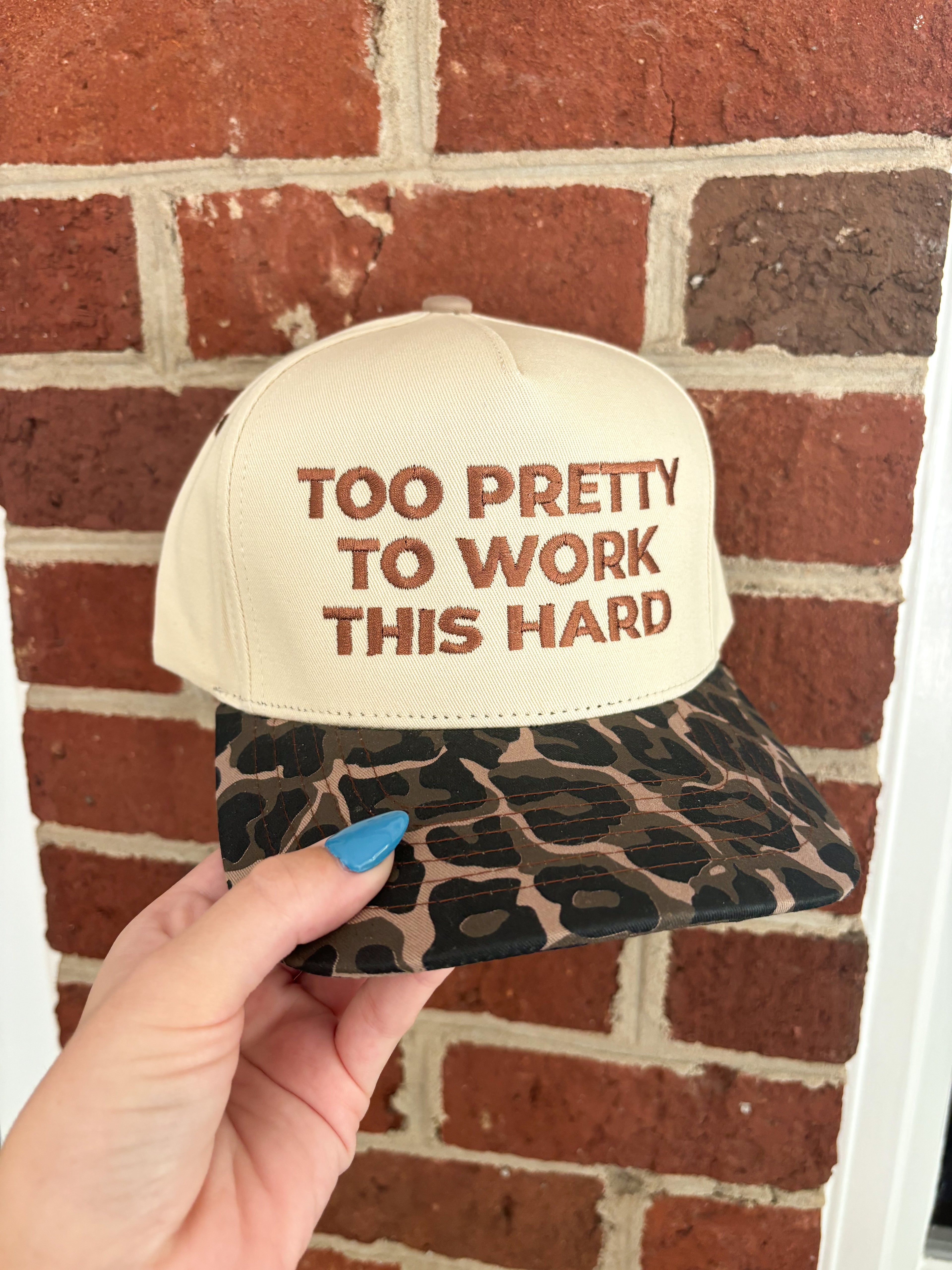 Too Pretty Leopard Hat
